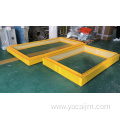 Nylon Rectangular Accordion Bellows Cover Machine Protection Accordion Plastic Lift Table Cover Scissor Lift Bellows